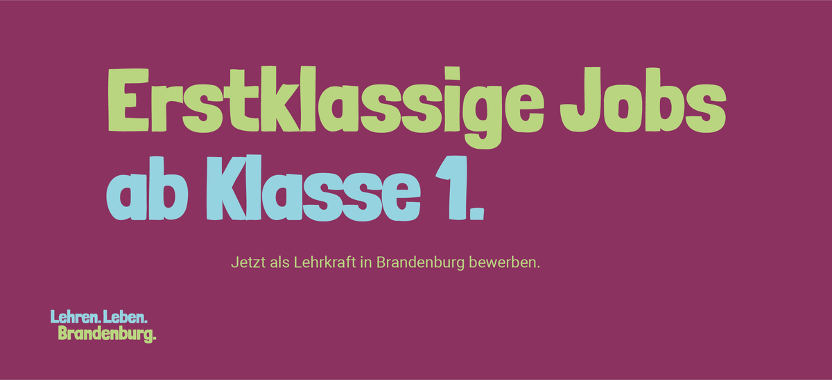 Kampagne_Erstklassige Jobs ab Klasse 1©MBJS