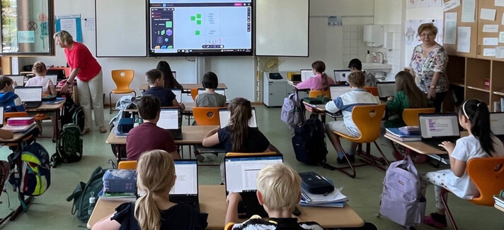 Grundschule in der digitalen Welt©Seeberg-Grundschule Kleinmachnow